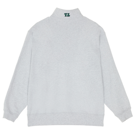 [Tripshop] GREEN MUCKBO ZIP PULL OVER-Unisex Street Loose Fit Pullover T-Shirt-Made in Korea